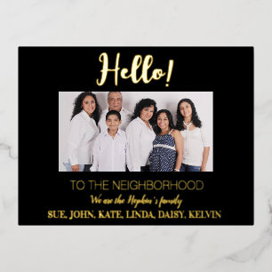 Wir sind neu in der Ankündigung des Fotos der Nach