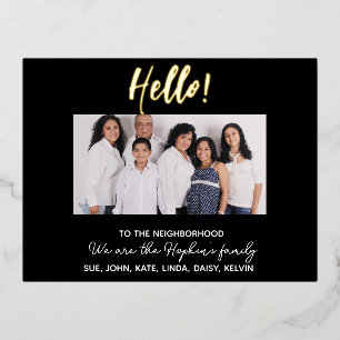 Wir sind neu in der Ankündigung des Fotos der Nach