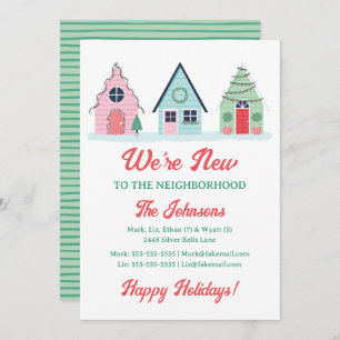 Wir sind neu in der Nachbarschafts-Ferienkarte Einladung
