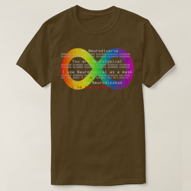 Wir sind neurodiverser T-Shirt (Design vorne)