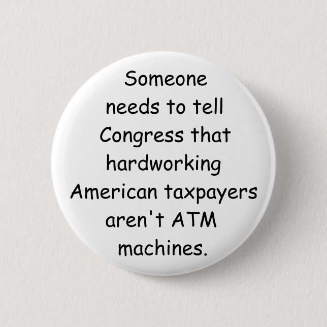 Wir sind nicht ATMs Knopf Button (Vorderseite)