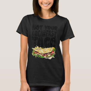 Wir sind nicht Ihr Tacos Messy Bun Us Flag 7 T-Shirt