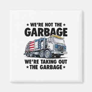 Wir sind nicht in der Garge, die das Gargentrommel Magnet