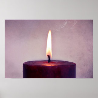 ~Wir sind nicht mehr als Kerzen, die im Wind brenn Poster