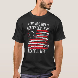 Wir sind nicht von der furchtbaren Vintagen Flagge T-Shirt