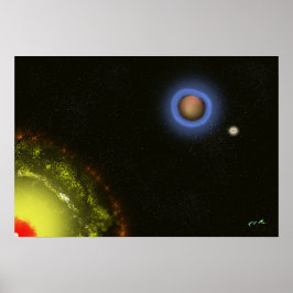 Wir sind nicht wichtig - Impressionistischer Kunst Poster