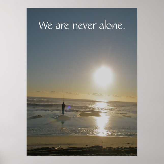 Wir sind nie allein. Poster (Vorne)