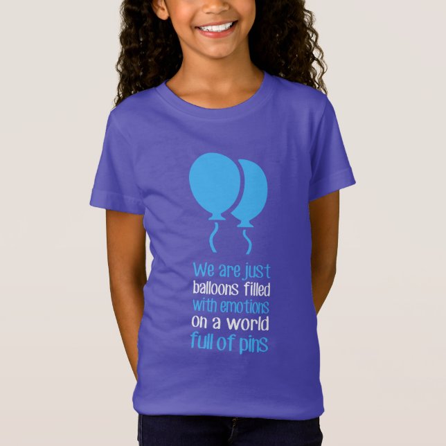 Wir sind nur Ballons T-Shirt (Vorderseite)