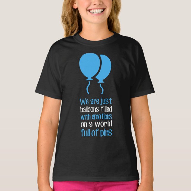 Wir sind nur Ballons T-Shirt (Vorderseite)