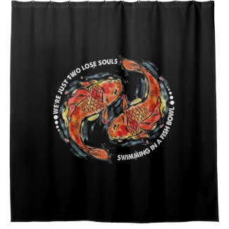 Wir sind nur zwei kleine Soule, die in einer Fisch Duschvorhang