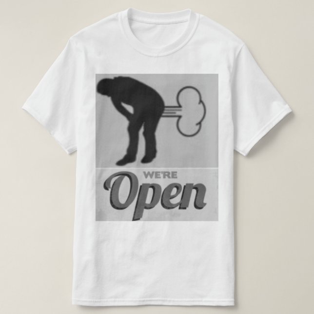 Wir sind offen T-Shirt (Design vorne)