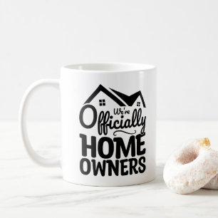Wir sind offiziell Hausbesitzer Cool Family House Kaffeetasse