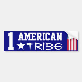 Wir sind ONE American Tribe Autoaufkleber