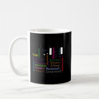 Wir sind Rock Steady Women Boxing Word Art 770 Kaffeetasse