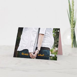 Wir sind schwanger I Ankündigung