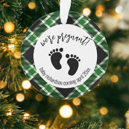 Wir sind schwangere Weihnachtsschwangerschaft Ankü Ornament