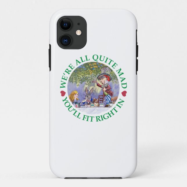 Wir sind, Sie alles ziemlich wütende; ll Case-Mate iPhone Hülle (Rückseite)