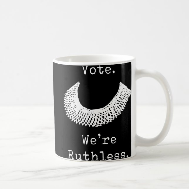 Wir sind skrupellose Frauenrechte Kaffeetasse (Rechts)