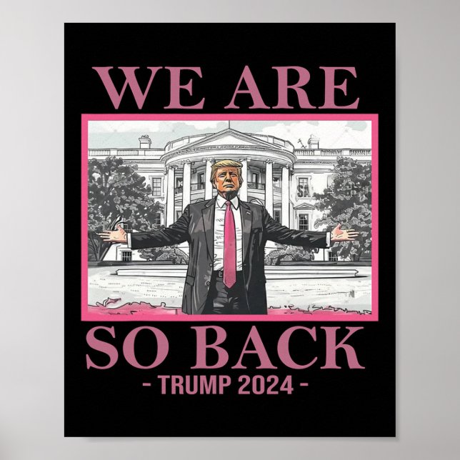 Wir sind so Byck Trump 2025  Poster (Vorne)