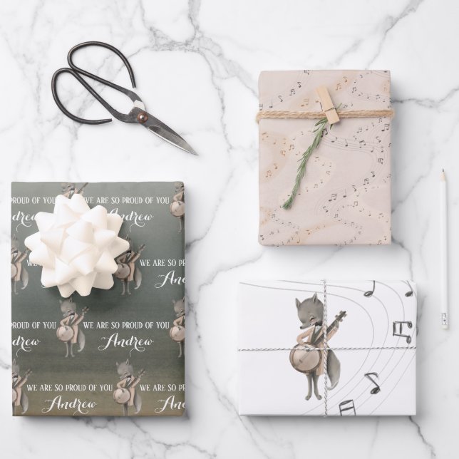 Wir sind so stolz auf dich, die Blätter zu umhülle (Vorderseite)