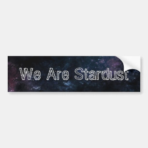 Wir sind Stardust-Autoaufkleber Autoaufkleber