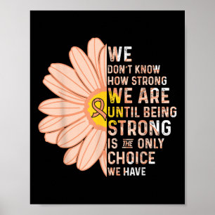 Wir sind stark - Endometrial Cancer Awareness Supp Poster
