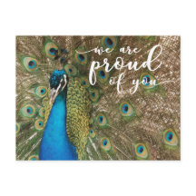 "Wir sind stolz auf dich" 2, Peacock Foto