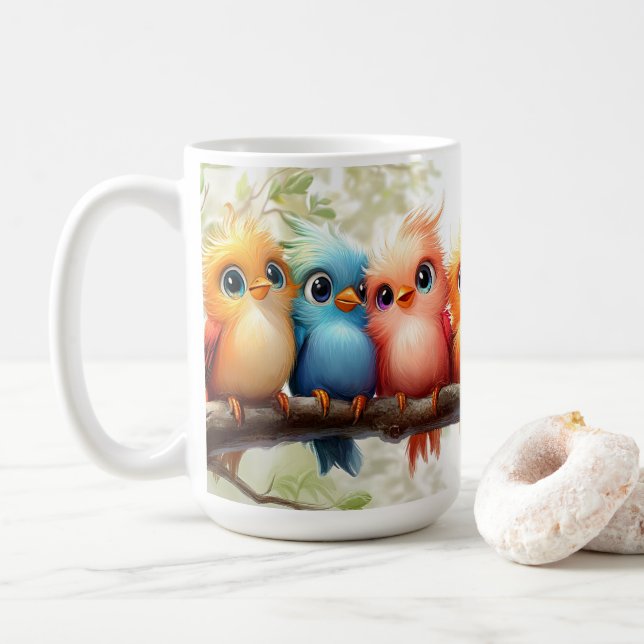 Wir sind tweet's kaffeetasse (Mit Donut)