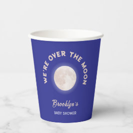 Wir sind über dem Mond Baby Duwer Fun Gender Neutr Pappbecher