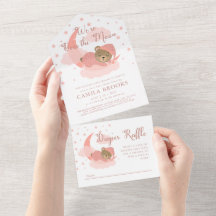 Wir sind über dem Mond und haben eine Babydusche f