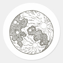 Wir sind über der Monddusche