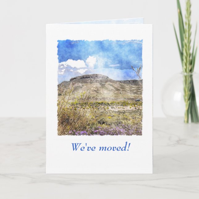 Wir sind umgezogen! Ändern von benutzerdefinierten Ankündigung (Vorderseite)