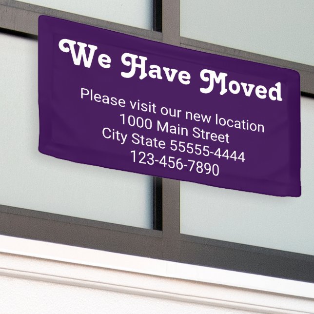 Wir sind umgezogen Bitte besuchen Sie unsere neue  Banner (Äußeres Gebäude)