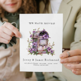 Wir sind umgezogen - neue E-Mail-Blume für die Adr Ankündigung