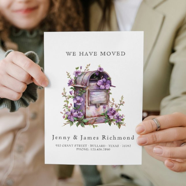 Wir sind umgezogen - neue E-Mail-Blume für die Adr Ankündigung (Von Creator hochgeladen)