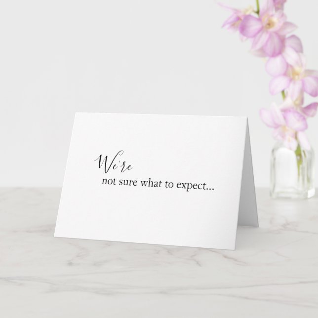 Wir sind uns nicht sicher, was wir mit einer Ankün Karte (Orchidee)