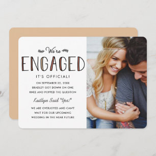 Wir sind Verlobt   Ankündigung der Verlobung