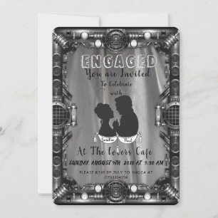 Wir sind verlobt einladung