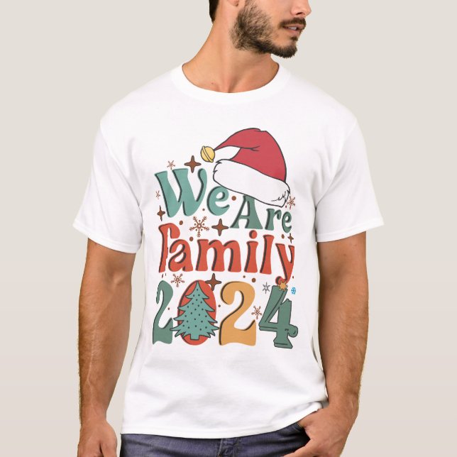 Wir sind Weihnachten 2024 T-Shirt (Vorderseite)