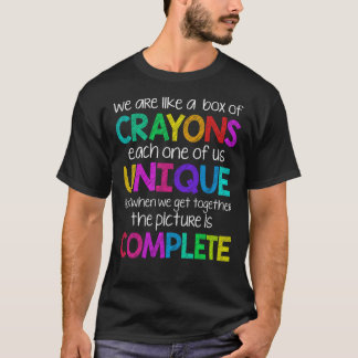 Wir sind wie eine Box Crayons Classic T - Shirt