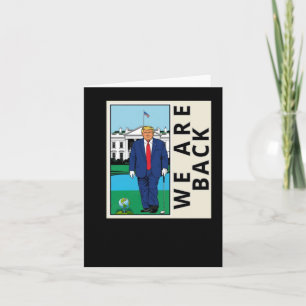Wir sind wieder dabei, Amerika wieder zum Schwinge Karte