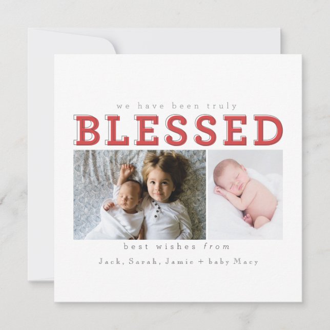 wir sind wirklich gesegnet (Vorderseite)