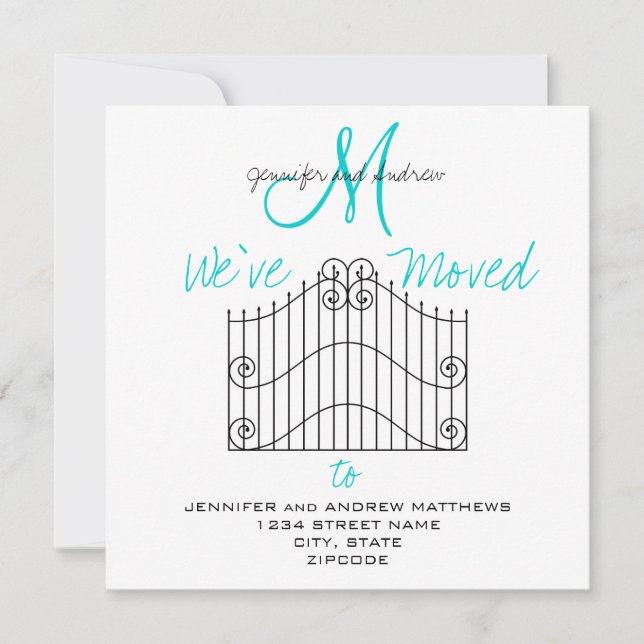 Wir sind zu einer neuen Ankündigung übergegangen (Vorderseite)