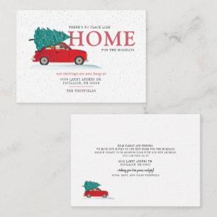 Wir sind zu einer neuen Zuhause-Bewegung für Ferie Mitteilungskarte