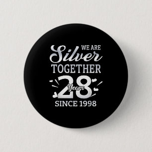 Wir sind zusammen 28 Jahre Paar-Jubiläum seit Button