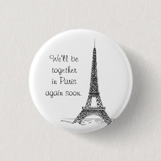Wir sind zusammen in Paris wieder bald Button