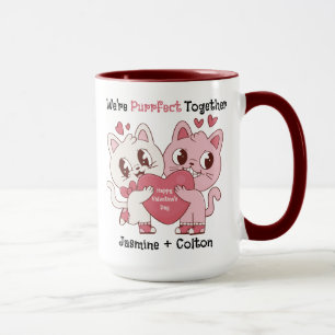 Wir sind zusammen perfekt Süße Valentinstag-Tasse Tasse