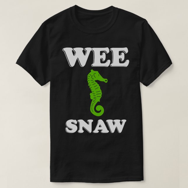 Wir Snaw Hippocampus T-Shirt (Design vorne)
