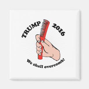 Wir sollen overcomb - Trumpf Toon 2016 Magnet