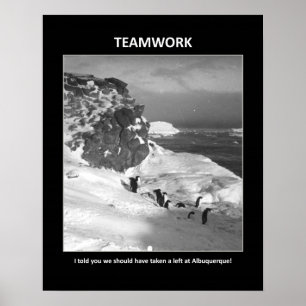 "Wir sollten uns einen verlassen haben" Poster